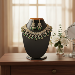 Ensemble de colliers américains en diamant plaqué or 11065537GR-Elegant Fine Jewelry - Product Image 3