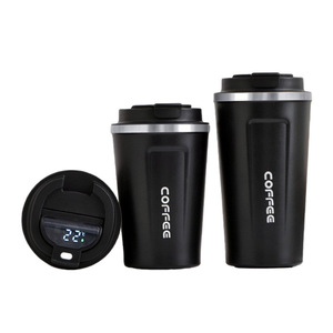 Gobelet isotherme en acier inoxydable grande capacité avec couvercle pour café et thé - Product Image 5
