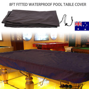 Housse de table de billard en tissu Oxford, 245x140x20cm, noire, imperméable, anti-poussière, protection pour table de billard et de snooker d'intérieur - Product Image 5