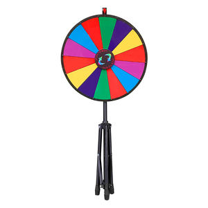 Premier PVC Wheel of Fortune Game Prize Wheel Stand Logotipo personalizado para vallas publicitarias y premios - Product Image 1