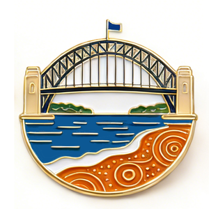 Custom Badges Exquisite Enamel Pins Unique Australia Fashion Accessory Soft Enamel Color - Product Image 2