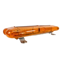 Barre lumineuse ambre d'occasion, barres lumineuses d'avertissement LED d'occasion, feux de travail hors route d'urgence, feux clignotants courts, barre lumineuse stroboscopique