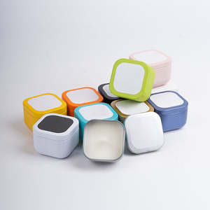 AIKUN Fabricant Usine <span class=keywords><strong>Pas</strong></span> <span class=keywords><strong>Cher</strong></span> Bon Prix en Stock Coffret Cadeau de Luxe Fait à la Main Boîte de Métal Bougies Parfumées en Cire de Soja - Product Image 3