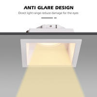 Plafonnier Led Downlights Encastré Downlight Anti-éblouissement Lampe Intérieure Réglable Led Spot Lights