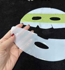 Masque facial hydratant à absorption visible, marque privée, 2 pièces, masque en <span class=keywords><strong>feuille</strong></span> plié effet cristal, Corée - Product Image 4