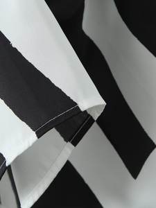 TAOP&ZA Nouvelle Collection Printemps 2026 – <span class=keywords><strong>Robe</strong></span> Élégante en <span class=keywords><strong>Satin</strong></span> Imprimé Zèbre à Boutonnage Simple et Ceinture à Nouer pour Femme 2443 - Product Image 6