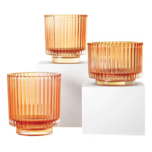 Luxury Nordic Modern clear <b>Black</b> Tealight Candle Holders, <b>Lanterns</b> and Candle Jars Custom Other Candle Holders - Product Image 2