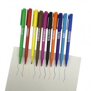 Nouvel ensemble de marqueurs parfumés aux fruits, surligneurs personnalisés à pointe feutre, stylos aquarelles lavables pour l'art - Product Image 1