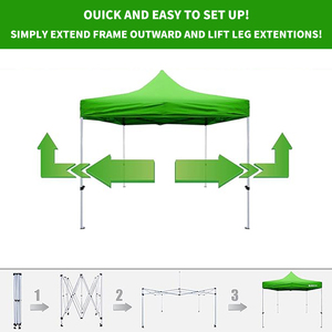 Gazebo <span class=keywords><strong>6x3</strong></span> <span class=keywords><strong>Carpa</strong></span> Para Negocio Plegable 10x20 Toldo Desplegable Económico 3x3 3x6 Tienda Plegable para Exterior a Prueba de Sol - Product Image 5