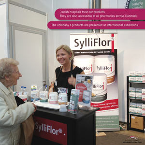 Sachets de Psyllium SylliFlor traité thermiquement, enrichi en calcium, suppléments de fibres de haute qualité, fibres alimentaires saines et bénéfiques - Product Image 2