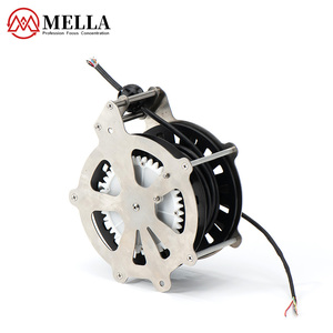 Enrouleur de câble automatique industriel Mella, verrou de sécurité, enrouleur d'alimentation rétractable pour usine et entrepôt - Product Image 1