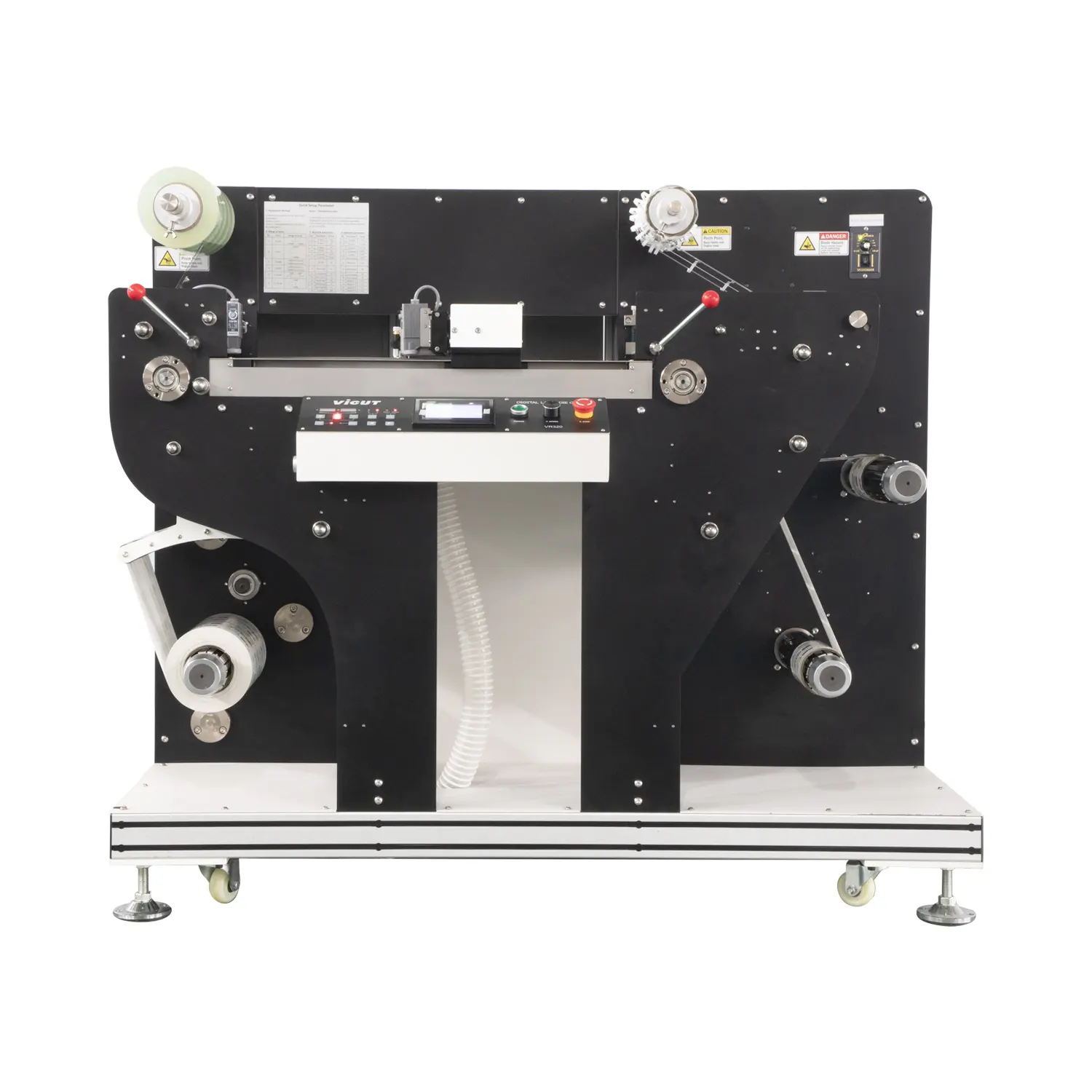 Digitale Label Rotary Sterven Snijmachine Snijden Lamineren En Terugspoelen Cutter Papier Machines