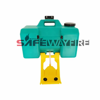 2025 nouveauté 16 gallons Portable solution de lavage oculaire sécurité d'urgence lavage des yeux accessoire d'équipement de lutte contre l'incendie