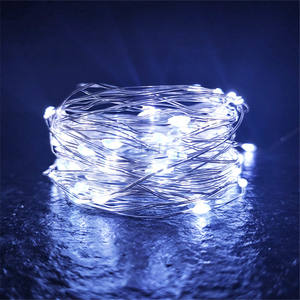 Mini guirlandes lumineuses Led en fil de cuivre argenté pour <span class=keywords><strong>chambre</strong></span> d'enfants, <span class=keywords><strong>chambre</strong></span> à coucher, jardin, cuisine, décoration de jardin intérieur et extérieur - Product Image 5