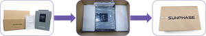 عاكس طاقة شمسية هجين Sunphase 12VDC بقوة 2.0 كيلو واط، نظام طاقة شمسية مع شاحن شمسي MPPT، مخرج أحادي، موجة جيبية نقية، بطارية LFP - Product Image 5