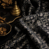 Tissu brocart floral doré effet crépuscule, tissage de luxe héritage chinois pour la confection de vêtements
