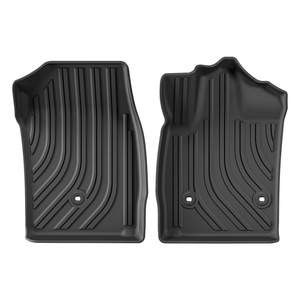แผ่นรองพื้นรถยนต์กันน้ำทุกสภาพอากาศสำหรับ Toyota FAW <span class=keywords><strong>Vellfire</strong></span> ปี 19-23 สีดำ แบบสั่งทำพิเศษ ทนทาน ไร้กลิ่น สำหรับด้านหน้าและด้านหลัง - Product Image 1