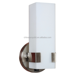 Modern LED Wall Sconce for Hotel and Home Brushed Nickel <b>Vanity</b> <b>Light</b> Fixture with Round Decorative Style for Bedroom Bathroom - Product Image 2