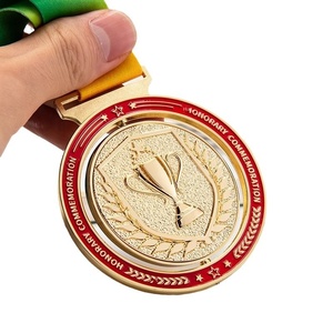 Médaille de marathon pour enfants en alliage personnalisée rotative avec un design d'étoile à cinq branches, écologique, gravée OY OY8017 - Product Image 5