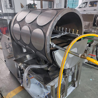 Machine automatique compacte pour la fabrication de rouleaux de printemps, de feuilles de lumpia philippines et d'injera éthiopien, en acier inoxydable de qualité alimentaire