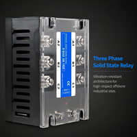 Relais statique triphasé AC/DC scellé à l'époxy, module de qualité industrielle 24V - 480V