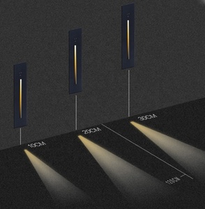 Bewegungs <span class=keywords><strong>sensor</strong></span> Schritt licht LED Treppe LED Boden leuchte Intelligent Outdoor IP66 Wasserdichte AC85-265V Induktion Schritt Licht LED - Product Image 5