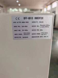 Régulateur de fréquence et de tension triphasé automatique bibo 20 kVA, stabilisateur de qualité supérieure - Product Image 5