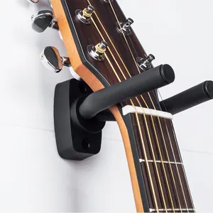 Wandmontage Rutschfester Wandhalter Hakenständer Gitarrenhänger für Akustikgitarre Ukulele Violine Bassgitarre Instrumentzubehör