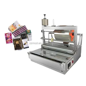 Manual Packaging Machine How Is The Box Packed Cellophane Packaging Machine Acw88 Automatic Film Shrink Wrapping Machinery