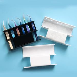 LE Wholesale Grafting Eyelash Tweezers Storage Rack 6-hole Eyelash Tweezers <b>Display</b> Rack - Product Image 1