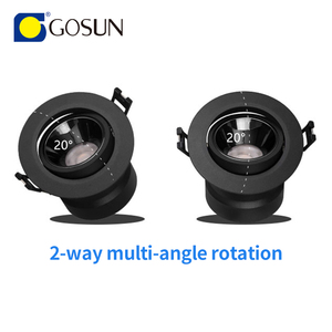 Faretto da Incasso a LED COB Ultra Anti-Riflesso Smart Dimmerabile RGBCW 8W-50W per Hotel, Casa, <span class=keywords><strong>Ristorante</strong></span> - Product Image 3