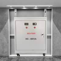 Transformateur de contrôle monophasé 30 kVA 220 kV 24 V, alimentations industrielles, noyau en cuivre pur, structure de bobine toroïdale CE ISO, 98 %