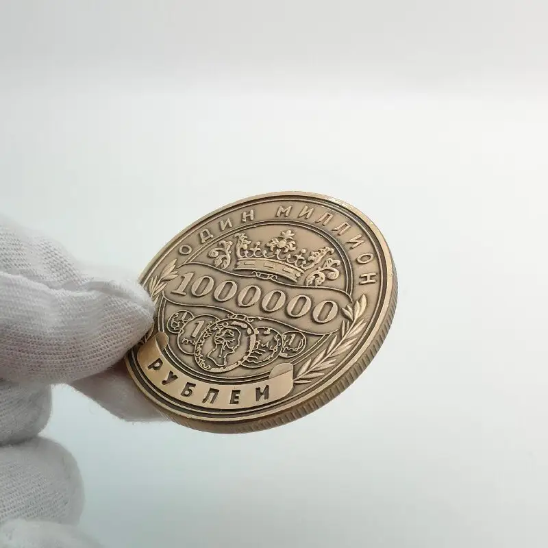 무료 로고 디자인 사용자 정의 금속 동전 제조 3D 구리 도금 도전 동전 수집