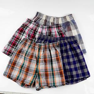 Boxers tissés pour hommes en coton à carreaux classiques, grande <span class=keywords><strong>taille</strong></span>, pour dropshipping 2026 - Product Image 4