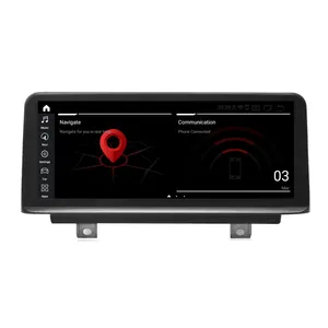 10.25 "8Core 8G + 128G אנדרואיד 11 מולטימדיה לרכב נגן ניווט GPS עבור BMW F30 F31 f34 F32 F33 F36 2018-2019 EVO רדיו סטריאו