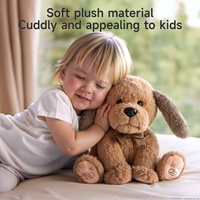 Jouets en peluche musicaux Tumama pour enfants, chiots électriques mignons, poupées musicales qui bougent, oreilles qui battent, chien en peluche pour bébé, jouet en peluche pour enfant