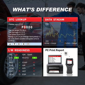 LANÇAMENTO X431 CRB3001 Bateria De Carro <span class=keywords><strong>Tester</strong></span> OBD OBD2 Scanner Auto Leitor De Código - Product Image 6