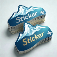 Autocollants de marque personnalisés, logo personnalisé, étiquettes autocollantes imperméables pour l'emballage des produits, impression d'autocollants de logo d'entreprise