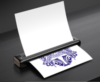 Printer tato dengan Bluetooth & WiFi, Printer tato temporer untuk pesta portabel