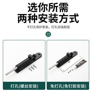 AKL กลอนประตูแบบสปริงติดพื้นผิว ใช้เท้าเหยียบ สแตนเลส - Product Image 2