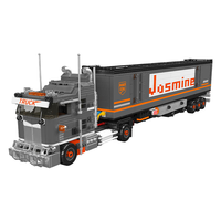 Mould King 24137 1397PCS Véhicule de transport de conteneurs Série de voitures Modèle de blocs de construction Jouet technique technologique OEM ODM