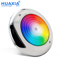 Éclairage LED sous-marin Huaxia 316SS IP68 AC12V RGB pour piscines