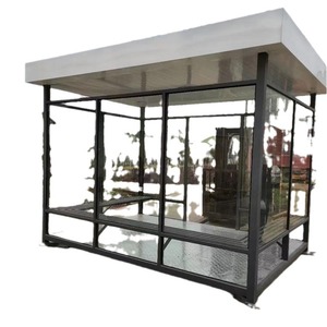 Poste de garde en structure acier, design moderne pour usage extérieur - Product Image 1