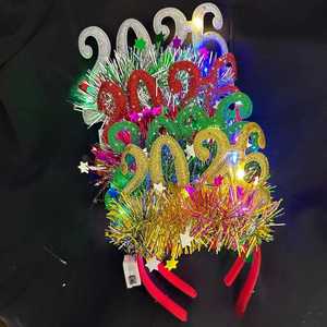 Diadema Luminosa LED para Navidad 2026, Diadema Luminosa para Fiesta de Año Nuevo - Product Image 2