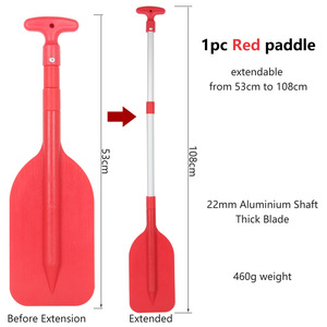 Xách Tay Trọng Lượng Nhẹ 460G Thuyền Bơm Hơi Phụ Kiện Có Thể Mở Rộng 53Cm 108Cm Nhôm Trục PVC Thân Tàu Trôi Cho Hồ Sông - Product Image 3