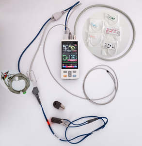Monitor de Signos Vitales Portátil Veterinario, Multiparámetros, ETCO2, SpO2, NIBP, para Clínica Veterinaria y <span class=keywords><strong>Ambulancia</strong></span> - Product Image 2