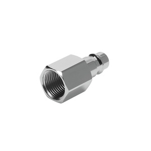FESTO <b>Quick</b> Connect Plug KS4-1/4-I 531678 Pneumatic <b>Connector</b> For Air Hose Fitting - Product Image 1