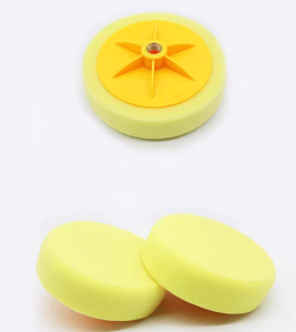 Tampons de polissage en <span class=keywords><strong>mousse</strong></span> à motif circulaire de qualité supérieure pour <span class=keywords><strong>voiture</strong></span>, brosse de nettoyage, éponge de polissage, tampons de polissage en gros - Product Image 2