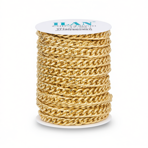 Catena in metallo Ilan 3mm 10x24mm 17,5M per la creazione di gioielli - Product Image 2