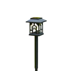 Solar al aire libre impermeable Mini casa jardín luz transfronteriza Villa paisaje decoración estaca luz para patio Patio - Product Image 5